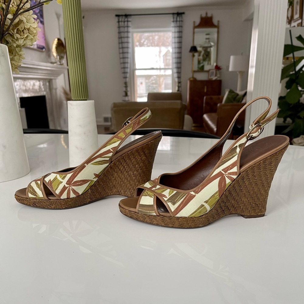 Joan & David CIRCA Bamboo Wedges